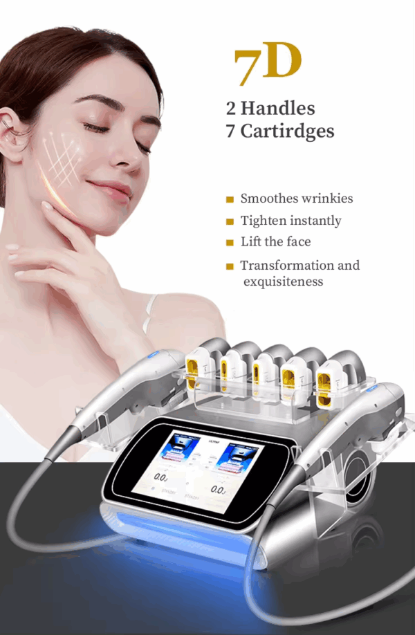 Collagen regeneration beauty salon special instrument V face face lifting and tightening 7D beauty artifact