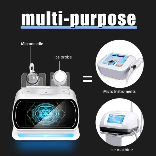 Micro needle frequency division RF micro needle slimming face firming skin frequency division gold RF micro needle machine