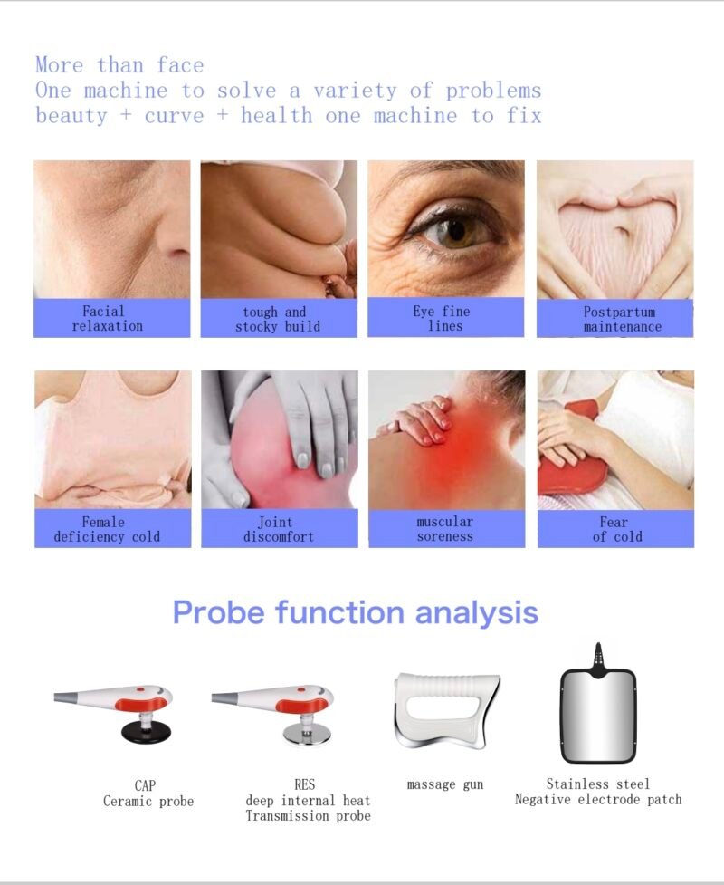[High - efficiency fat reduction] 448K Fever Master - A magical device for precise fat reduction with 448khz frequency temperature control - 图片 4