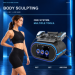 Xingshuo 448K system with RET, CET and JMD EMS; Xingshuo 448K Professional Body Care System